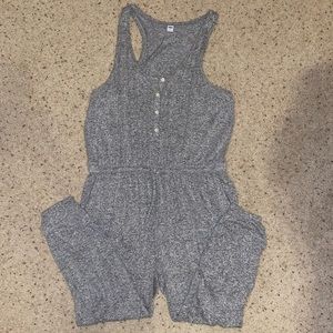 Cozy Old Navy Feather Grey Romper